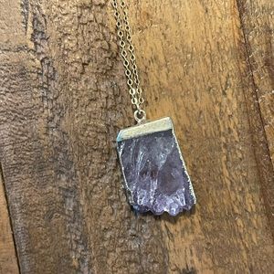 Amethyst necklace
